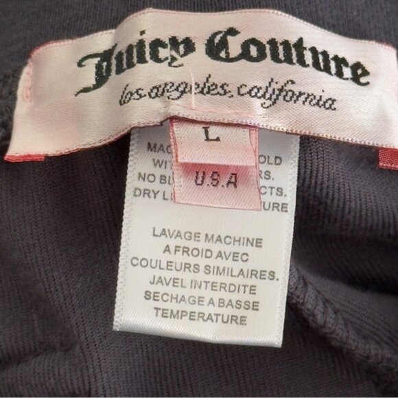 Vintage Juicy Couture Velour Bling Track Suit - Picture 15 of 15